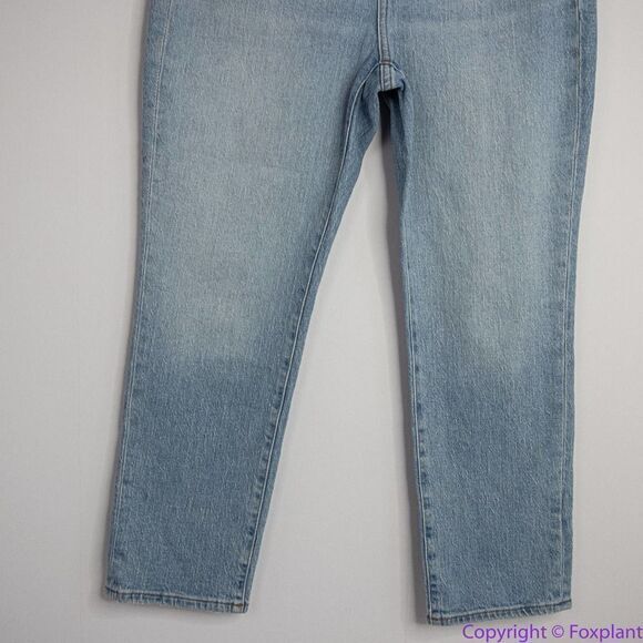 NEW Madewell The petite Curvy Perfect Vintage Jean in Fiore Wash, 27P - Picture 3 of 16